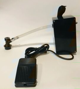 The ToeTap,  hands-free kegerator device